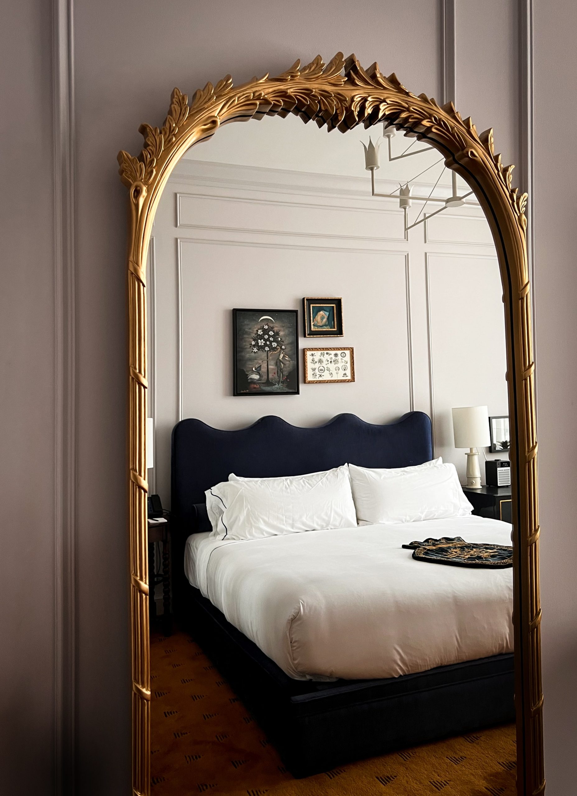 Professional mattress cleaning Sydney – luxury bedroom with white bedding by Tuft & Weave
