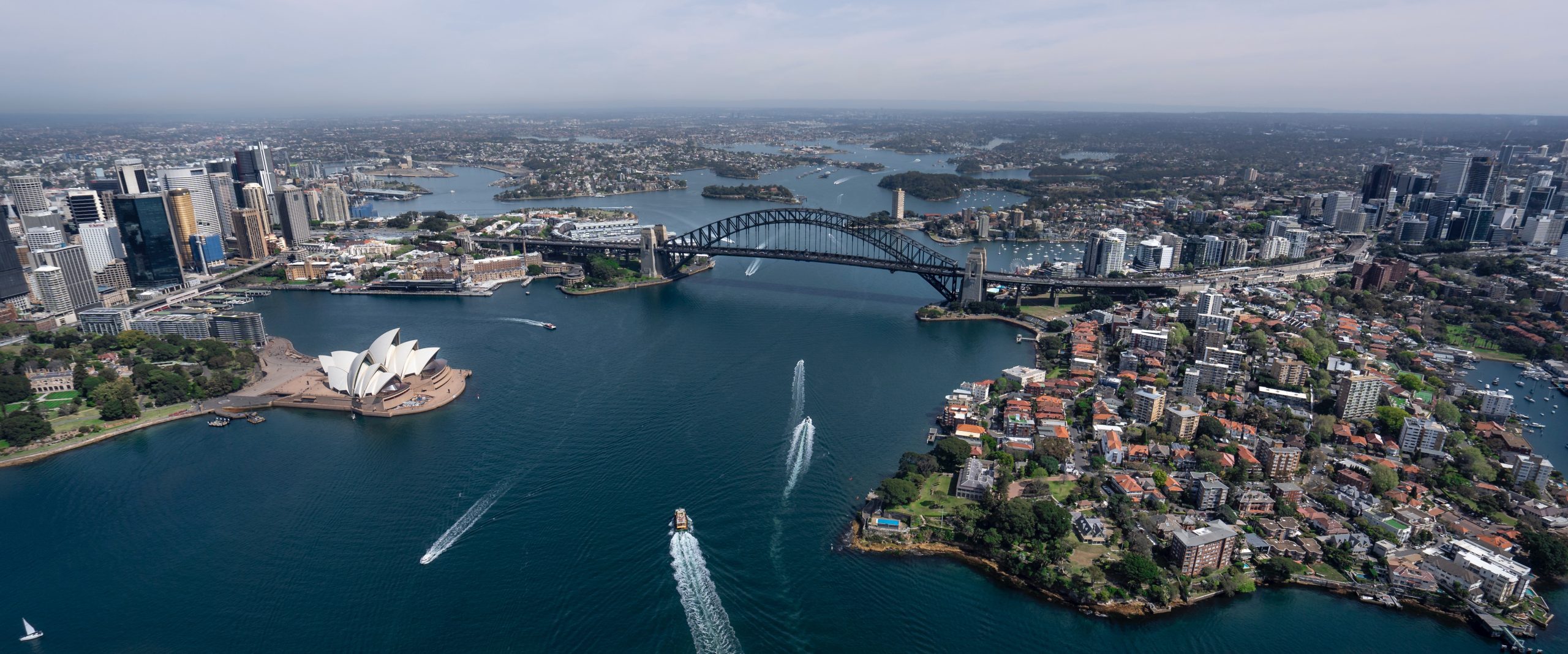View of Sydney harbor
